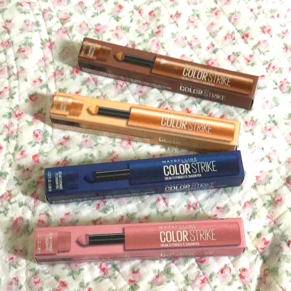 Maybelline Colorstrike cream to powder eyeshadow New In Box